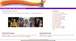 Desktop Screenshot of costumenetwork.com